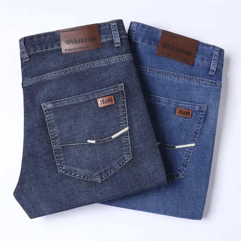 Levis Jeans 501 - جديد الرجال ربيع الخريف مستقيم الساق