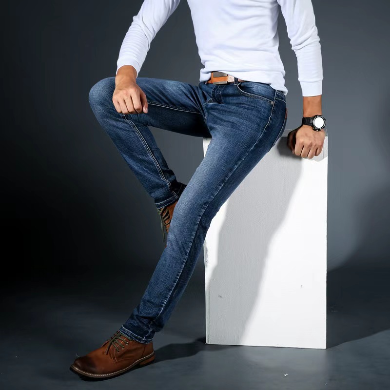 Levis Jeans 501 - الرجال موضة مستقيم الجينز الرجال 2025