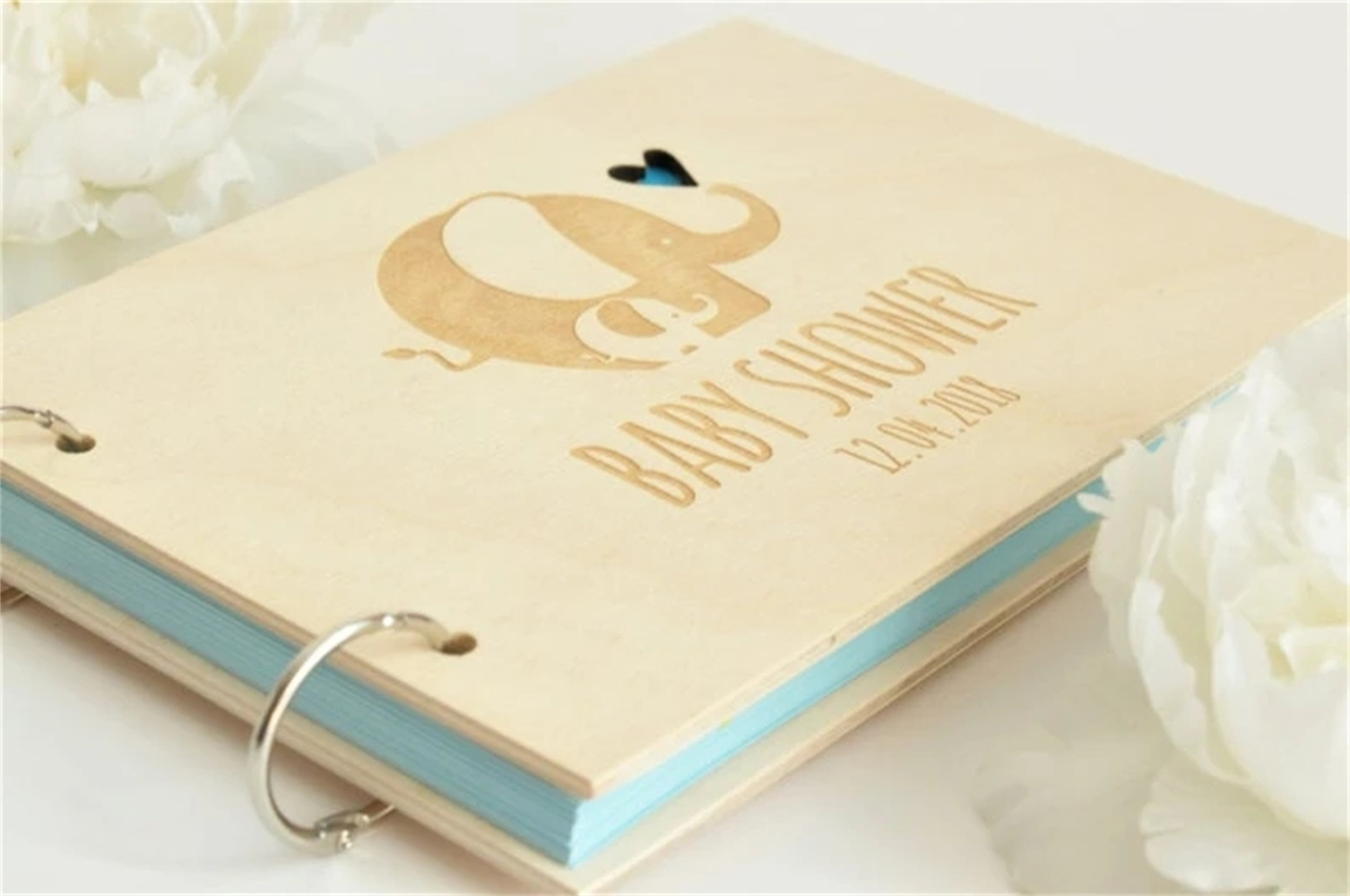 تخصيص أي نص عبر الخشب استحمام  - مراجعة Custom Photo Book وسعره