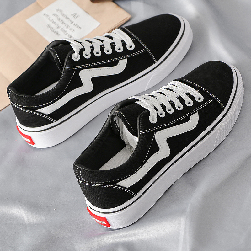 أحذية قماشية جديدة ربيعية لعام - مراجعة Vans Shoes Old Skool وسعره
