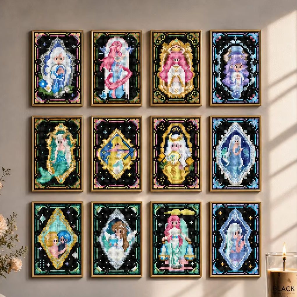 مجموعة الرسم بالألماس MINIGEM  - مراجعة Photo Mosaic Print وسعره